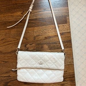 Kate spade quilted cross body purse